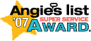 2007 Angie's List Super Service Award Winner